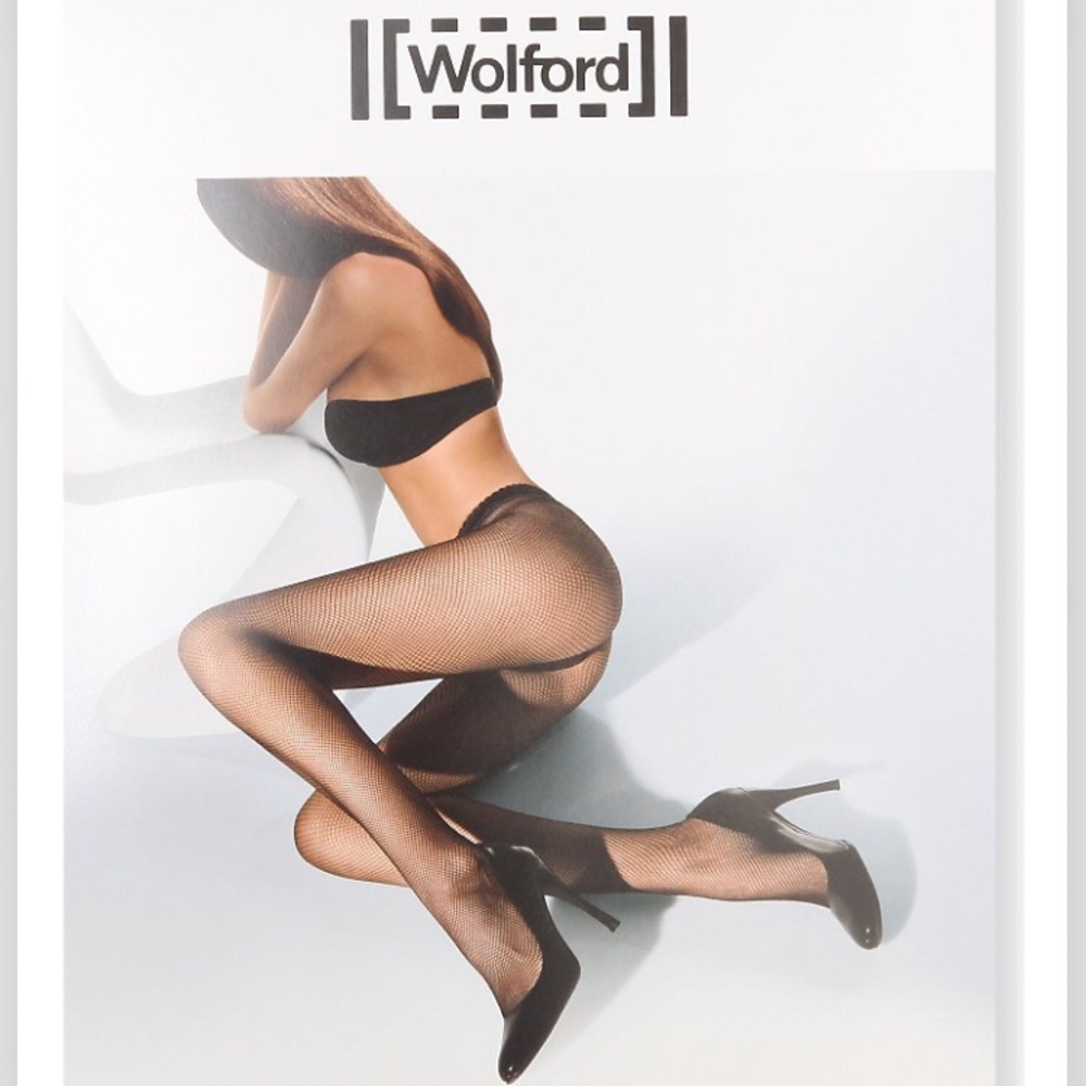 Wolford Twenties Fishnet Tights NWT